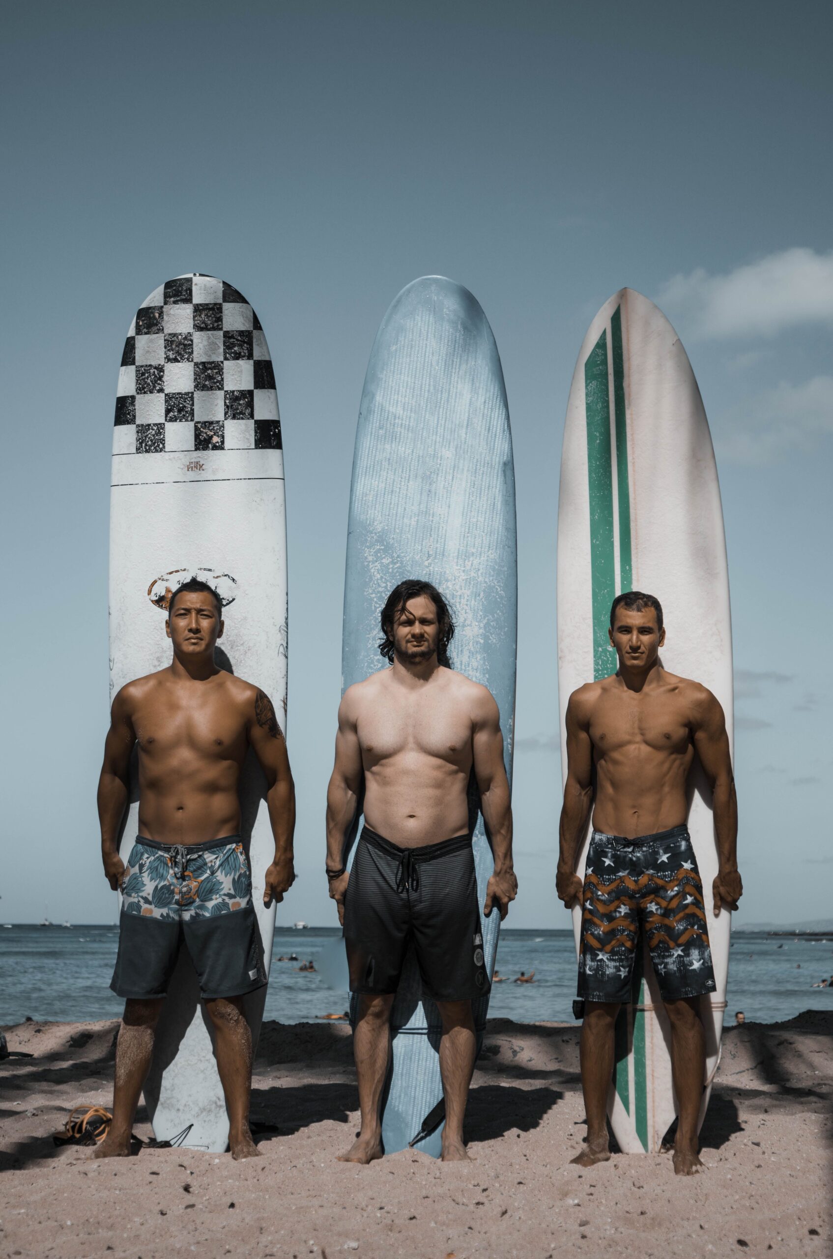 Surfers with boards comparing Taghazout and Imsouane surf towns